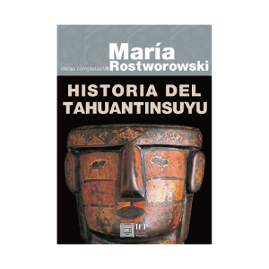 HISTORIA DEL TAHUANTINSUYU. 3RA EDICIÓN